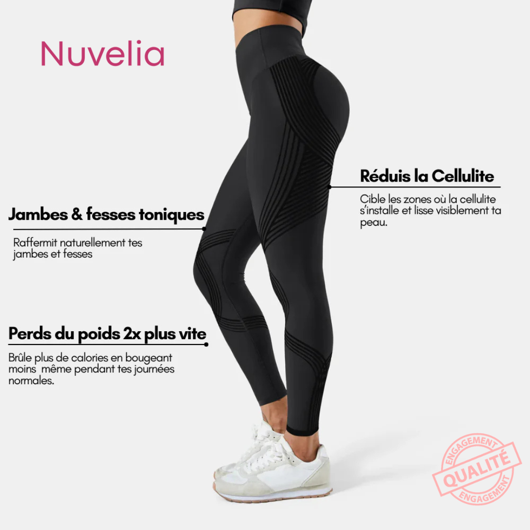 Legging 3D Nuvelia — Effet Sculptant