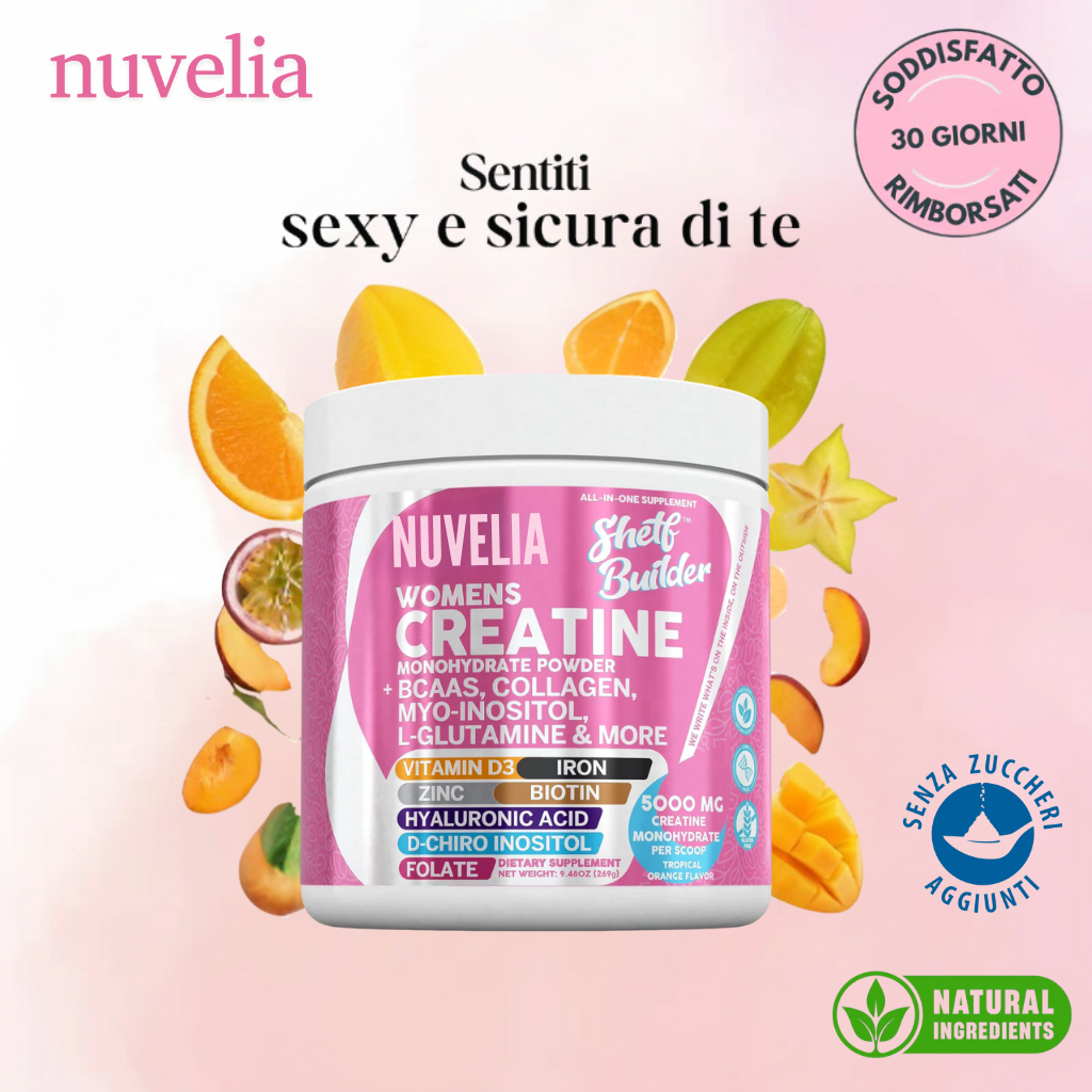 Nuvelia - Formula 6-in-1 – Modella le tue curve 🍑